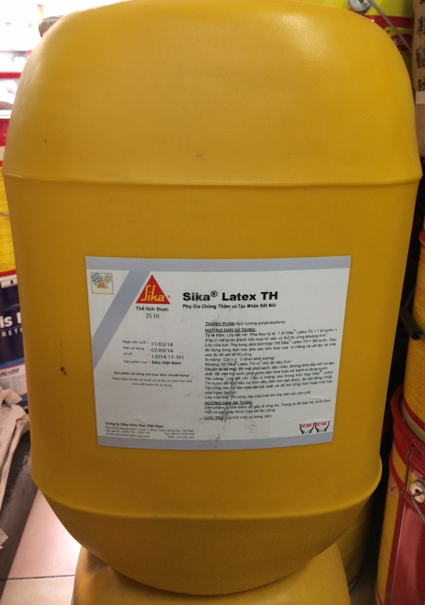 Sika Latex TH Can 5 lít/ 25 lít